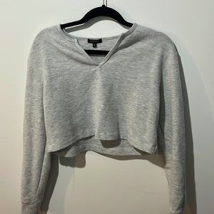 DYNAMITE Cropped Long Sleeve